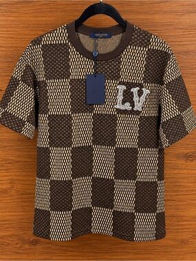 T shirt men brown Louis Vuitton